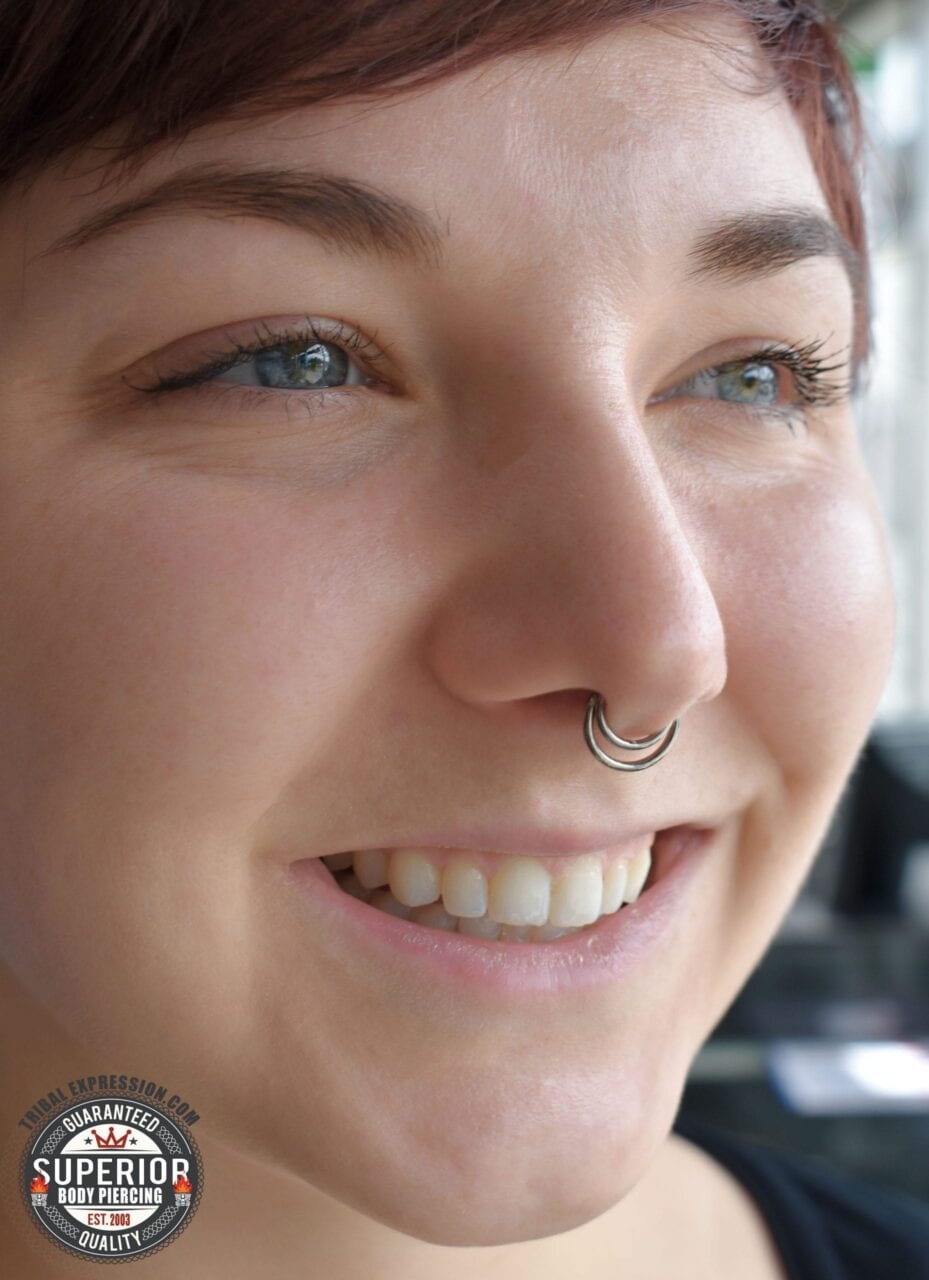 TI Double Crescent Clicker Septum