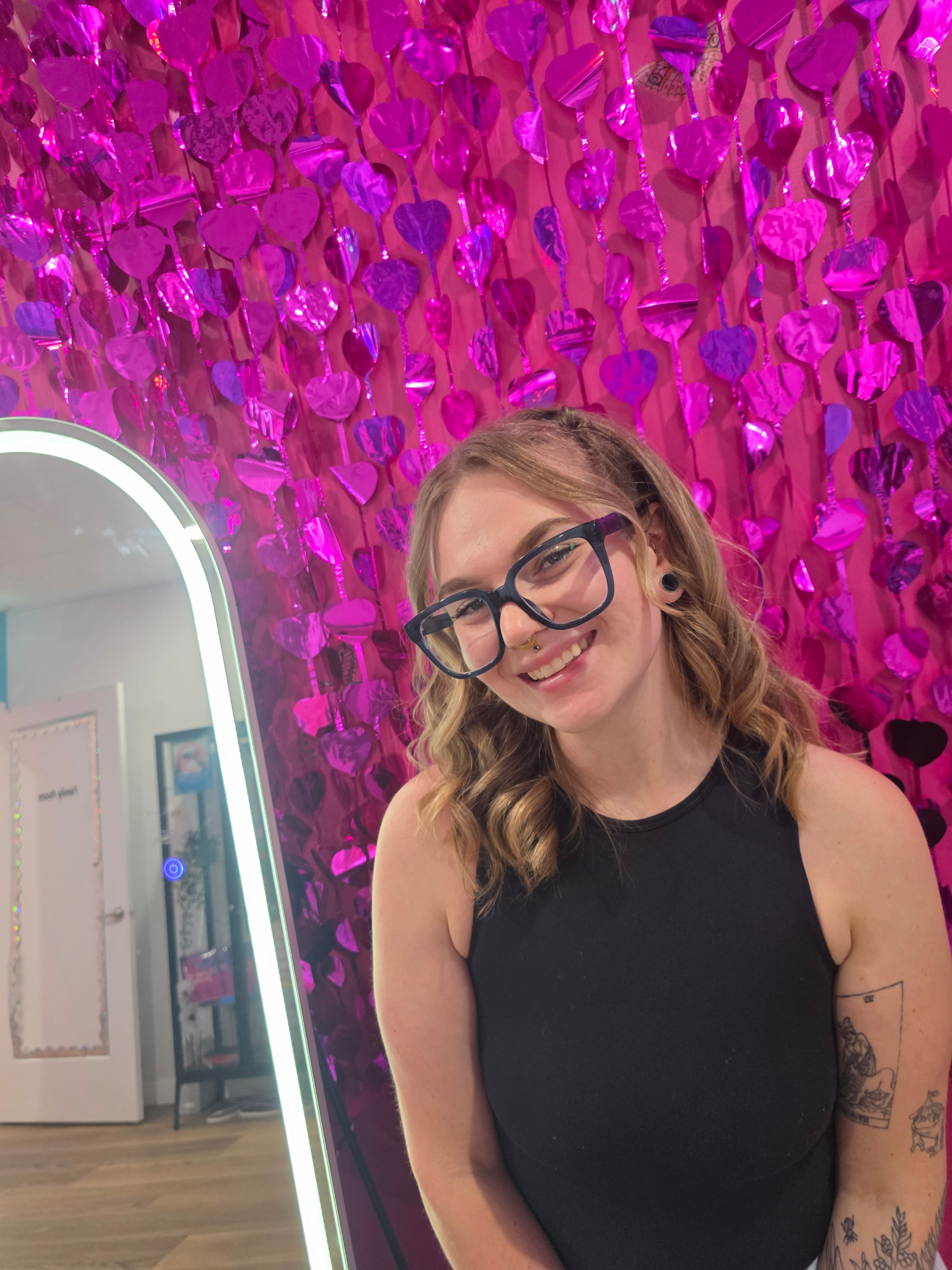 Iliana Kennedy – Kids Ear Piercer at Tribal Expression Calgary Iliana Kennedy professional kids ear piercer at Tribal Expression in Calgary